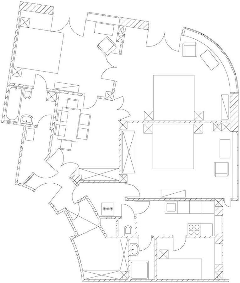 Europe Heart Apartment For 9 Budapest Luaran gambar